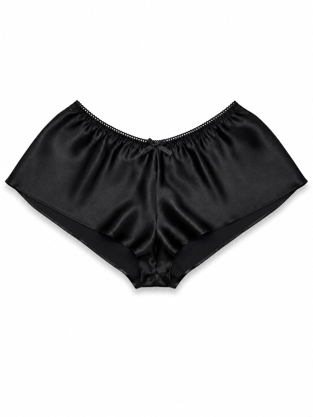 Black Silk French Knickers | Luxury Lingerie Brighton – Ayten Gasson
