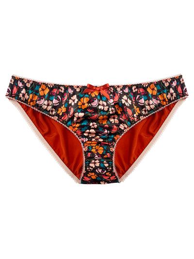 Edie Lane Liberty Silk Knicker on a white background