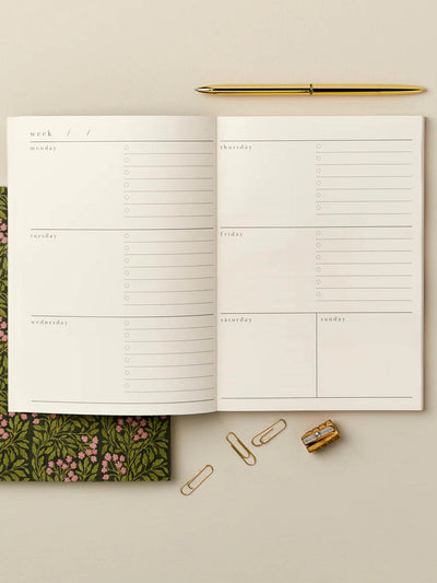 Wanderlust Weekly Planner