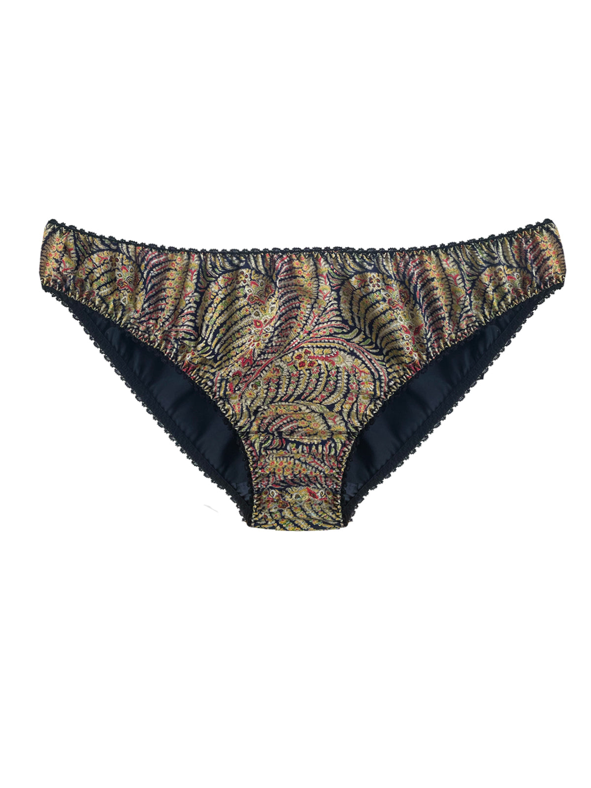 Navy Liberty Silk Knicker