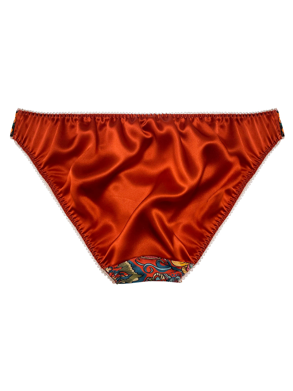 Passion Flower Liberty Silk Knicker by Ayten Gasson