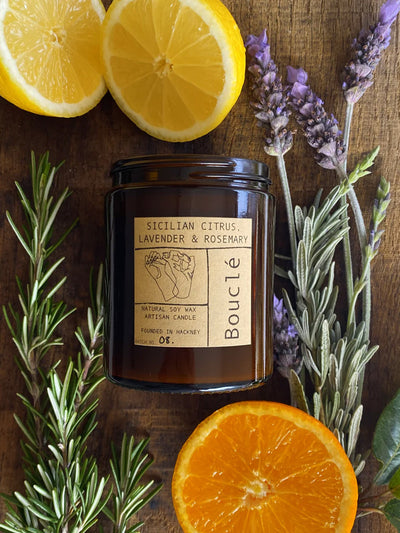 Sicilian Citrus, Lavender & Rosemary Candle