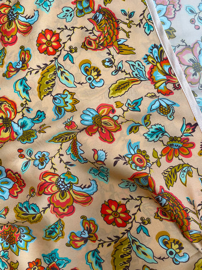 Seresse Liberty Silk Bed Jacket fabric