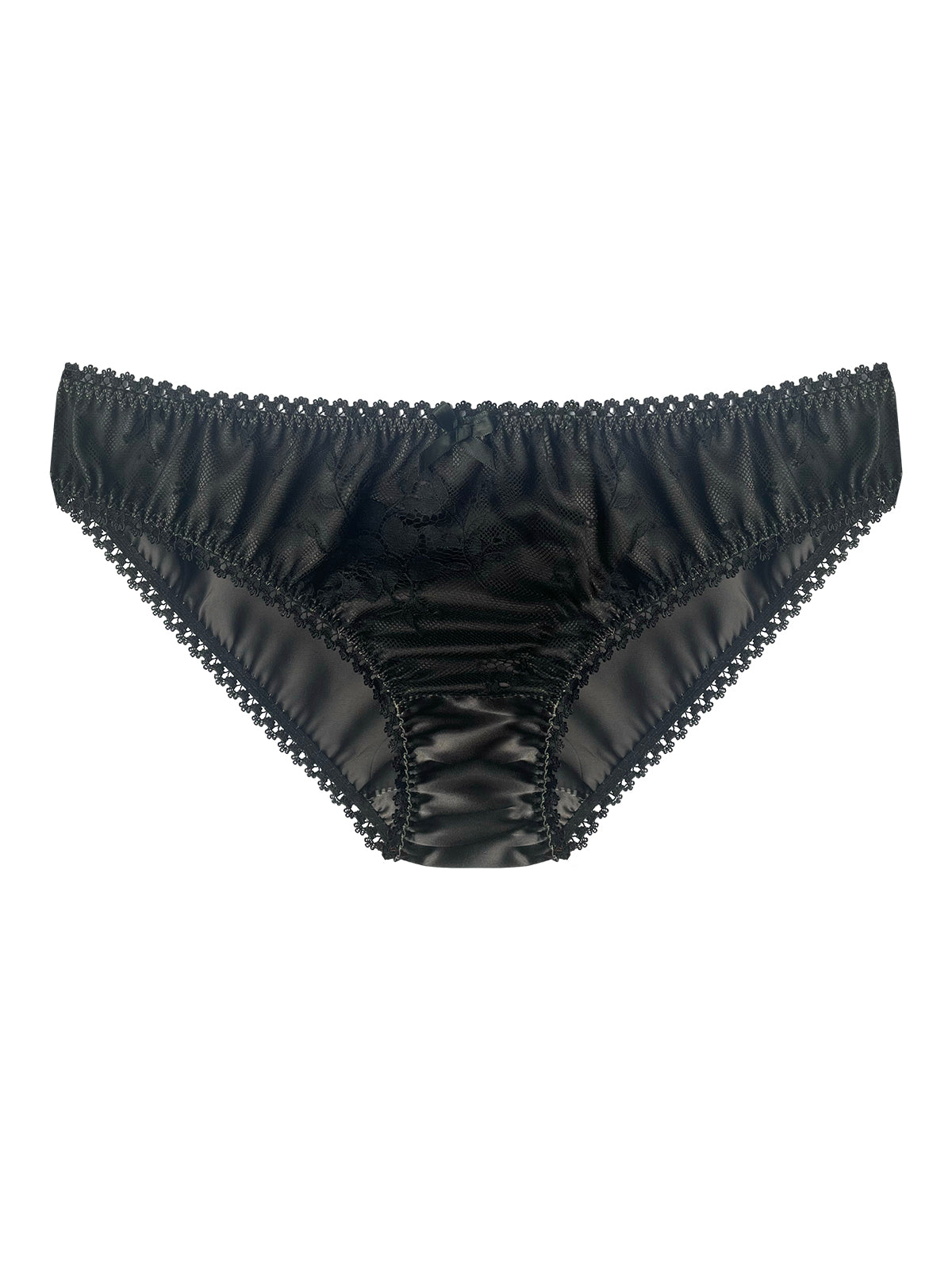 Tabitha Grey Silk & Lace Knicker