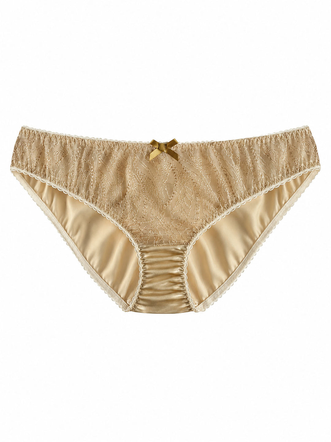 Vintage lace and silk knicker - handmade luxury lingerie by Ayten Gasson Brighton