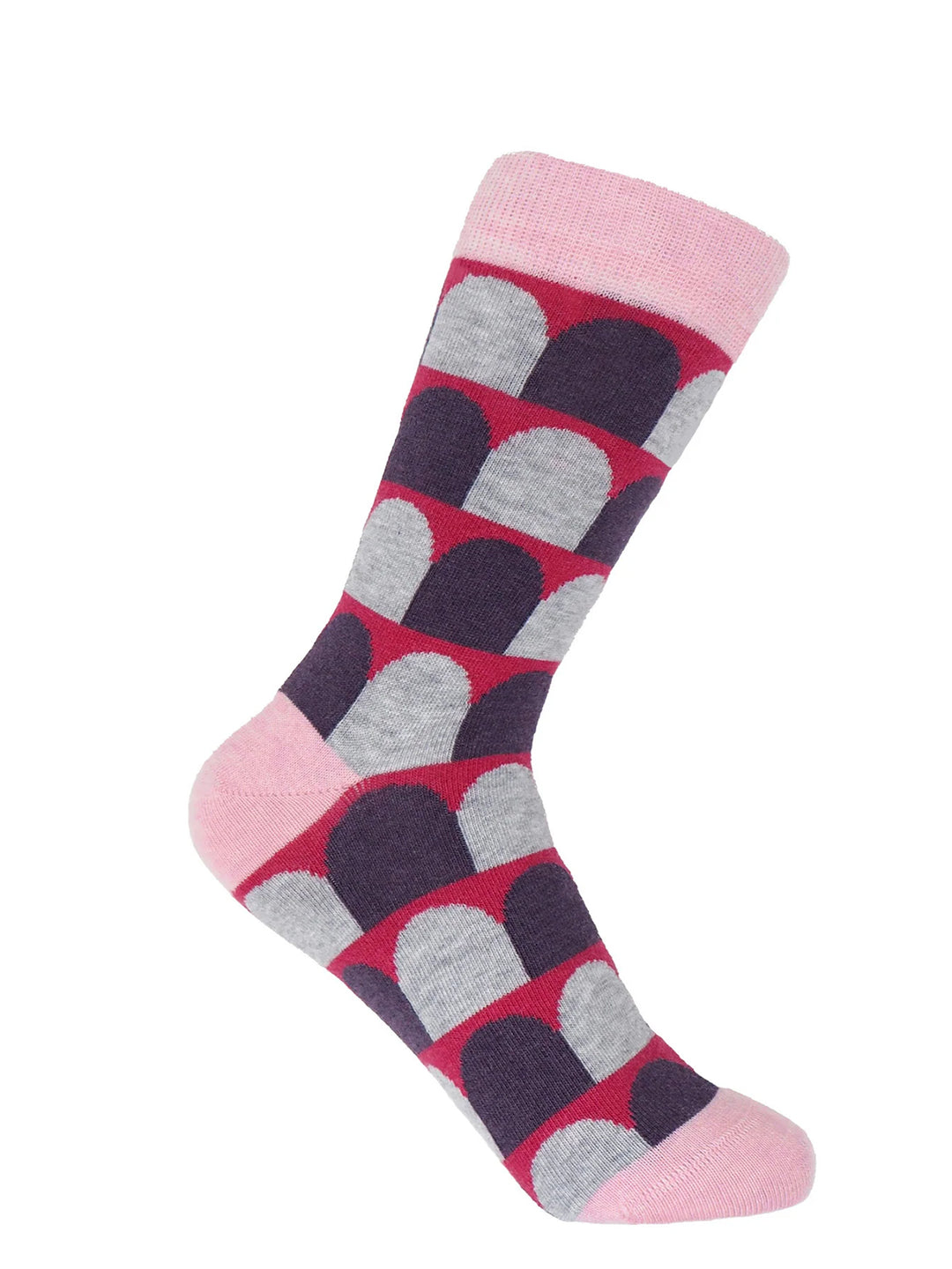 Peper Harow Ouse pink luxury socks - premium women's hosiery gift by Ayten Gasson
