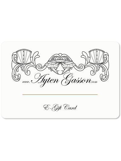 E-Gift Card by Ayten Gasson